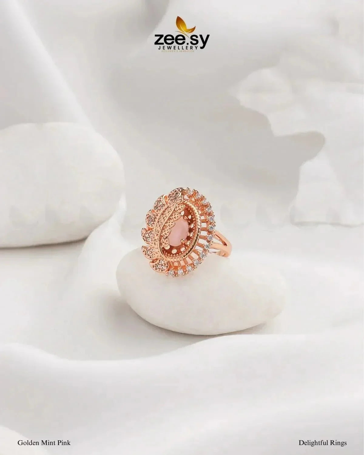 Delightful Center Stone Ring