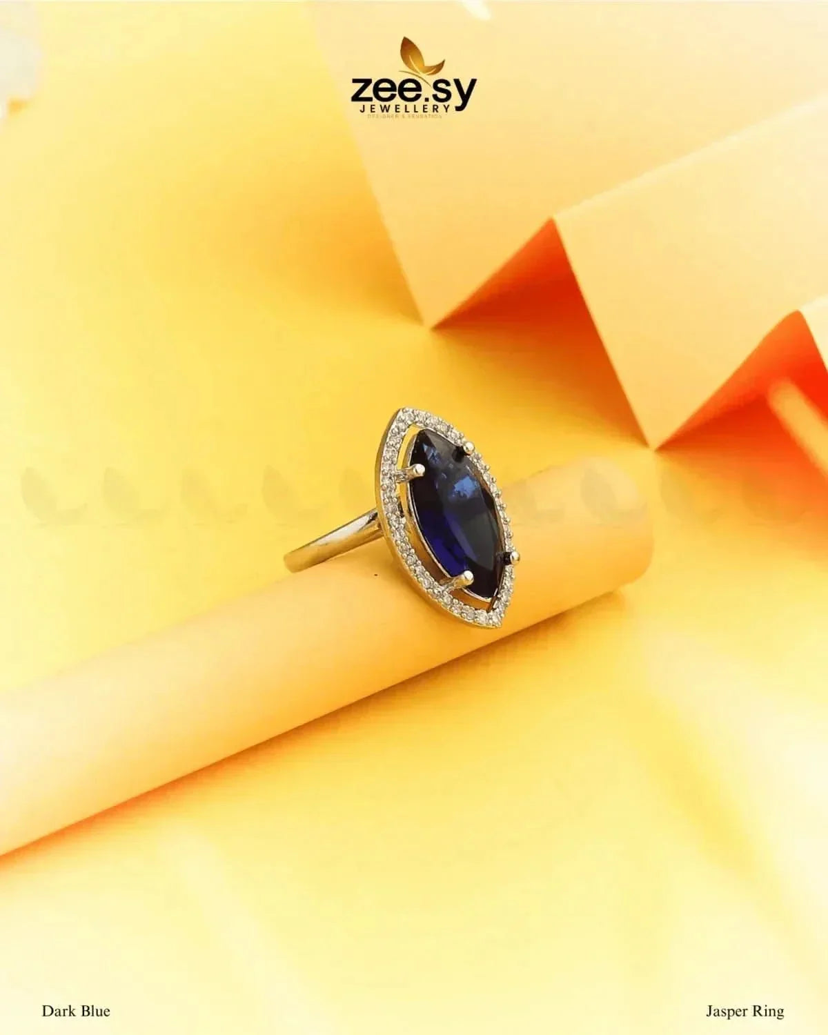 Chic Marquise Cut Solitaire Ring