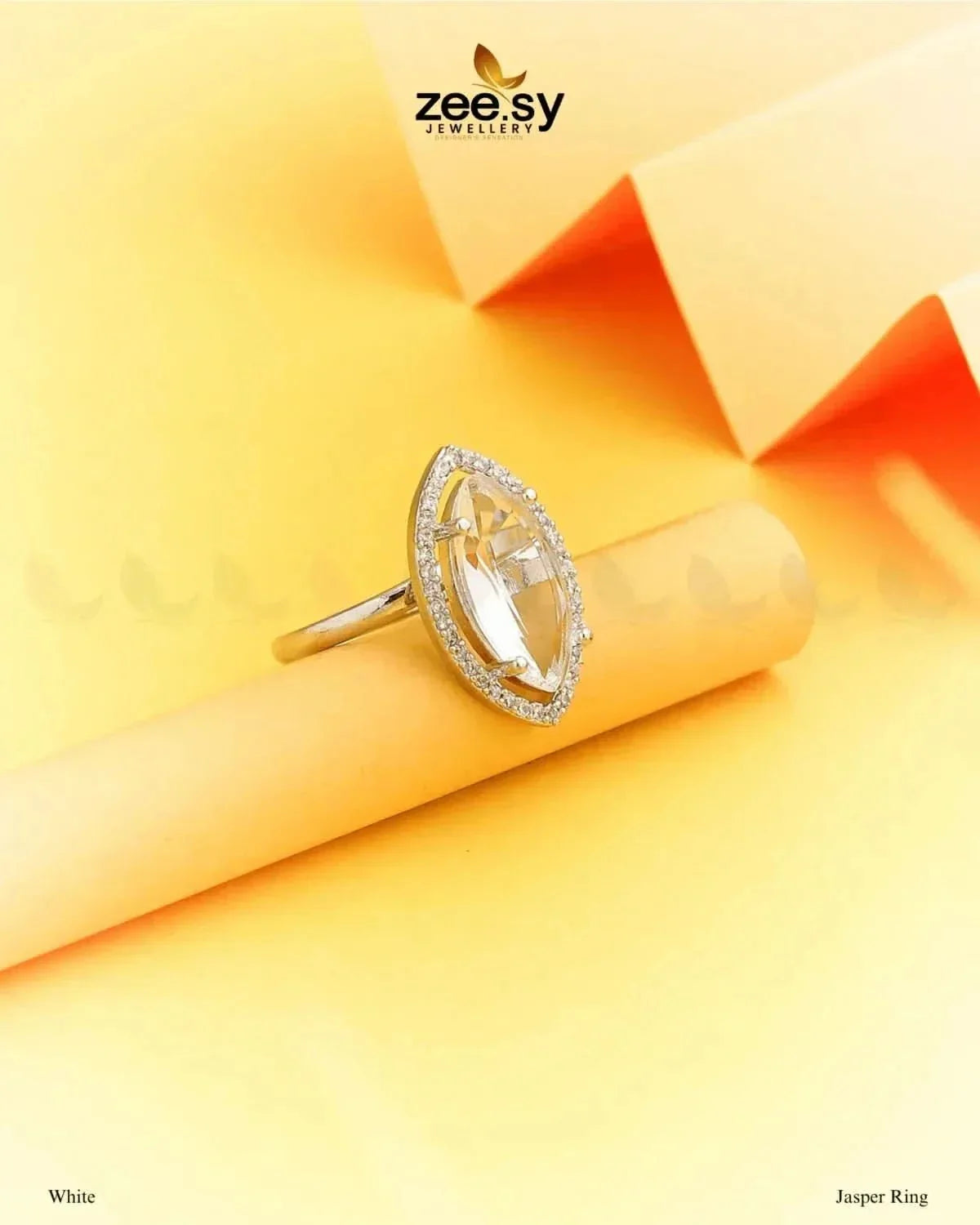 Chic Marquise Cut Solitaire Ring
