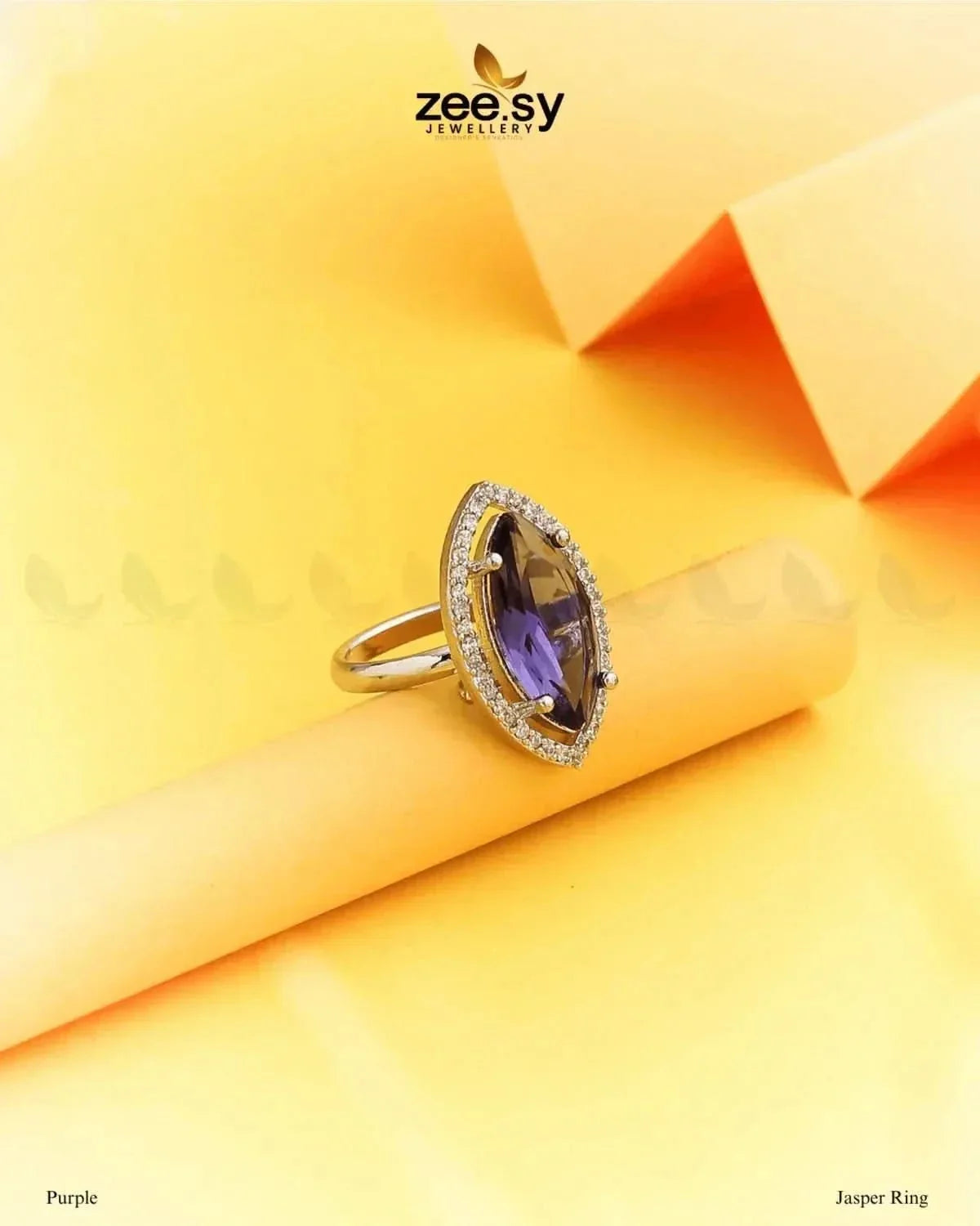 Chic Marquise Cut Solitaire Ring