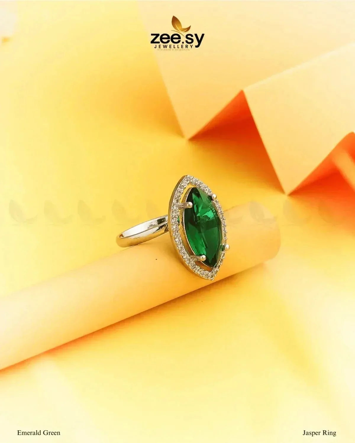 Chic Marquise Cut Solitaire Ring