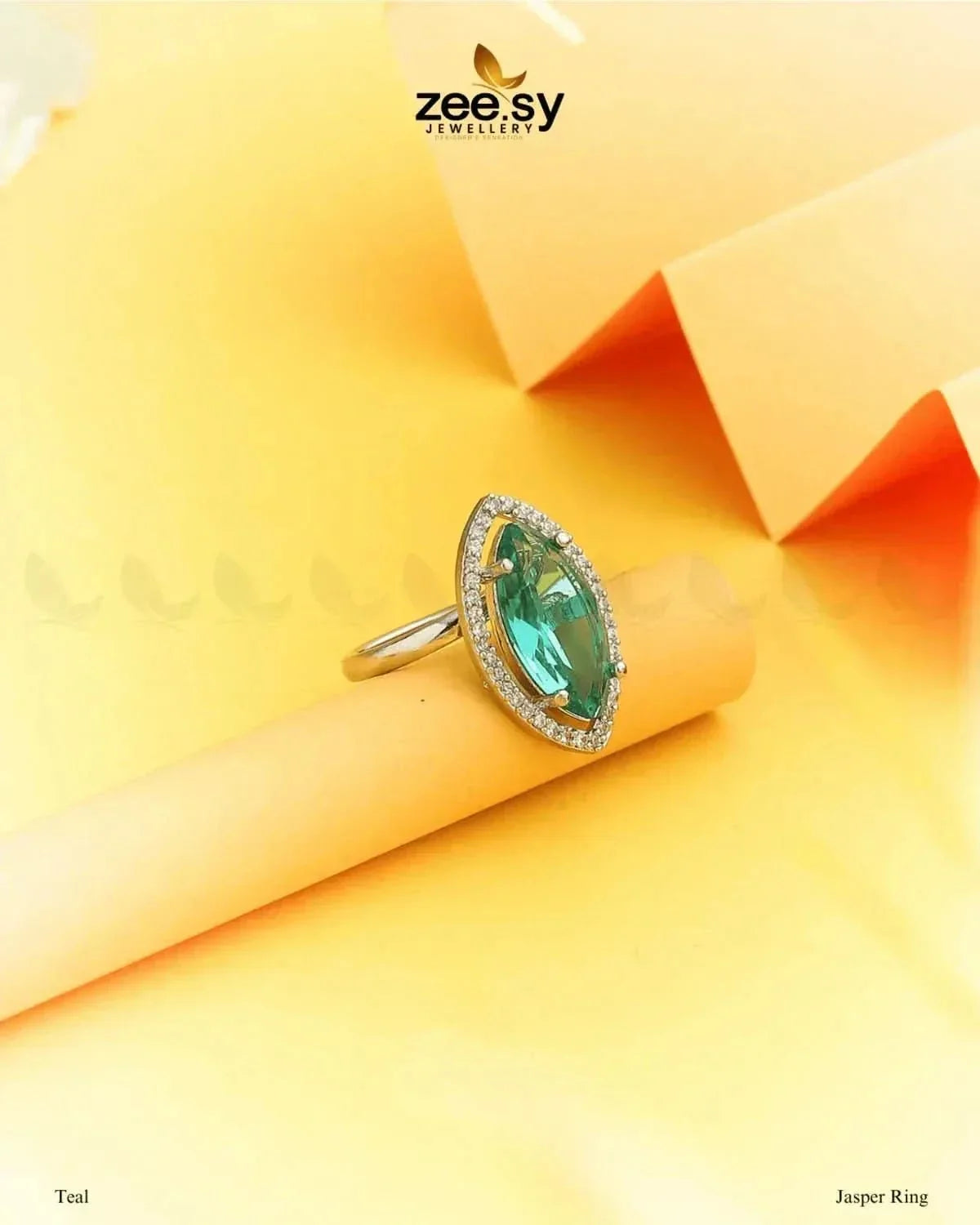 Chic Marquise Cut Solitaire Ring