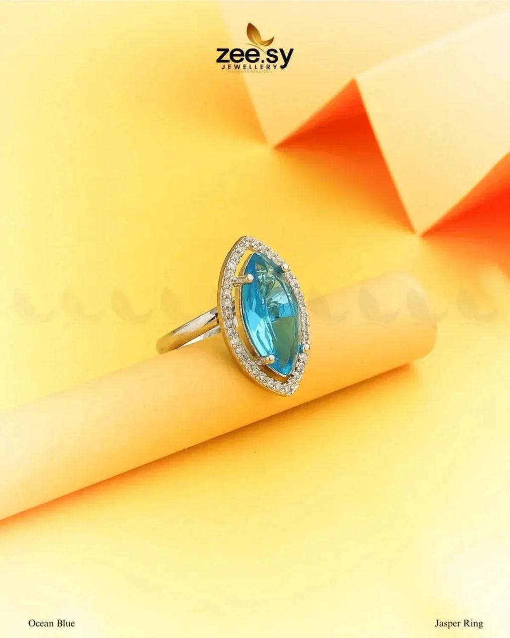Chic Marquise Cut Solitaire Ring