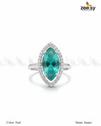 Chic Marquise Cut Solitaire Ring