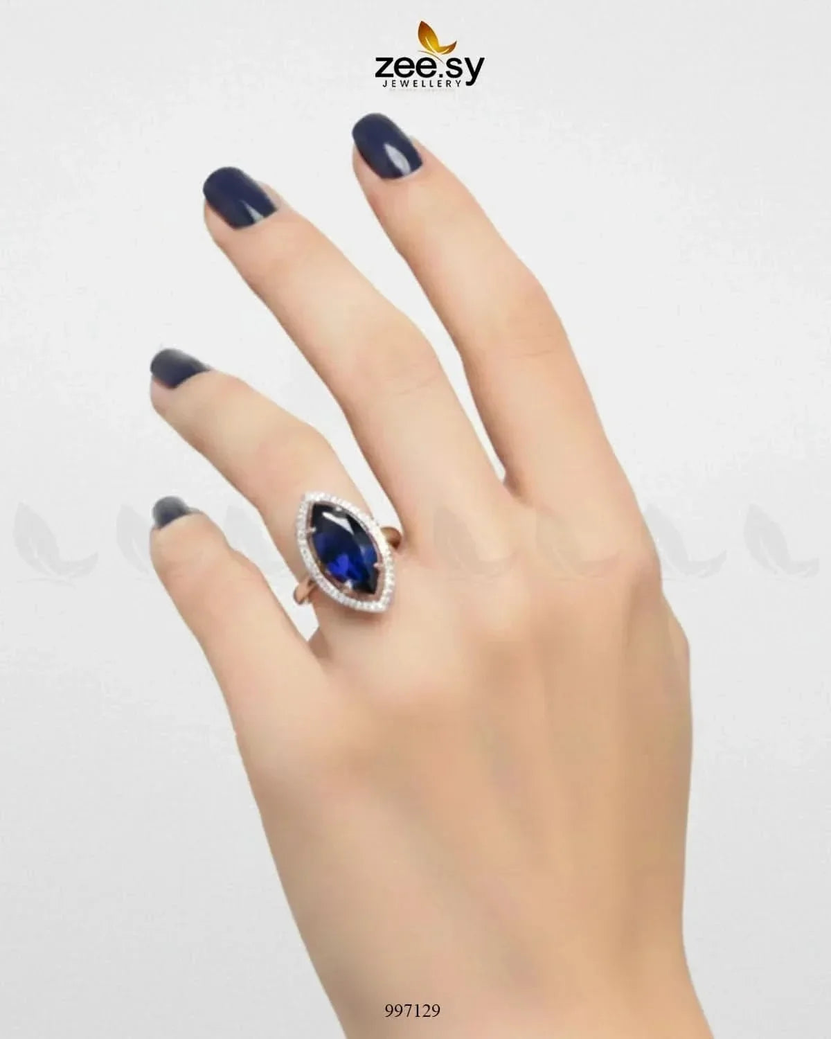 Chic Marquise Cut Solitaire Ring