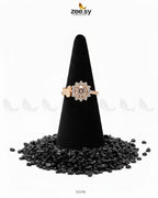 Peony Center Stone Ring