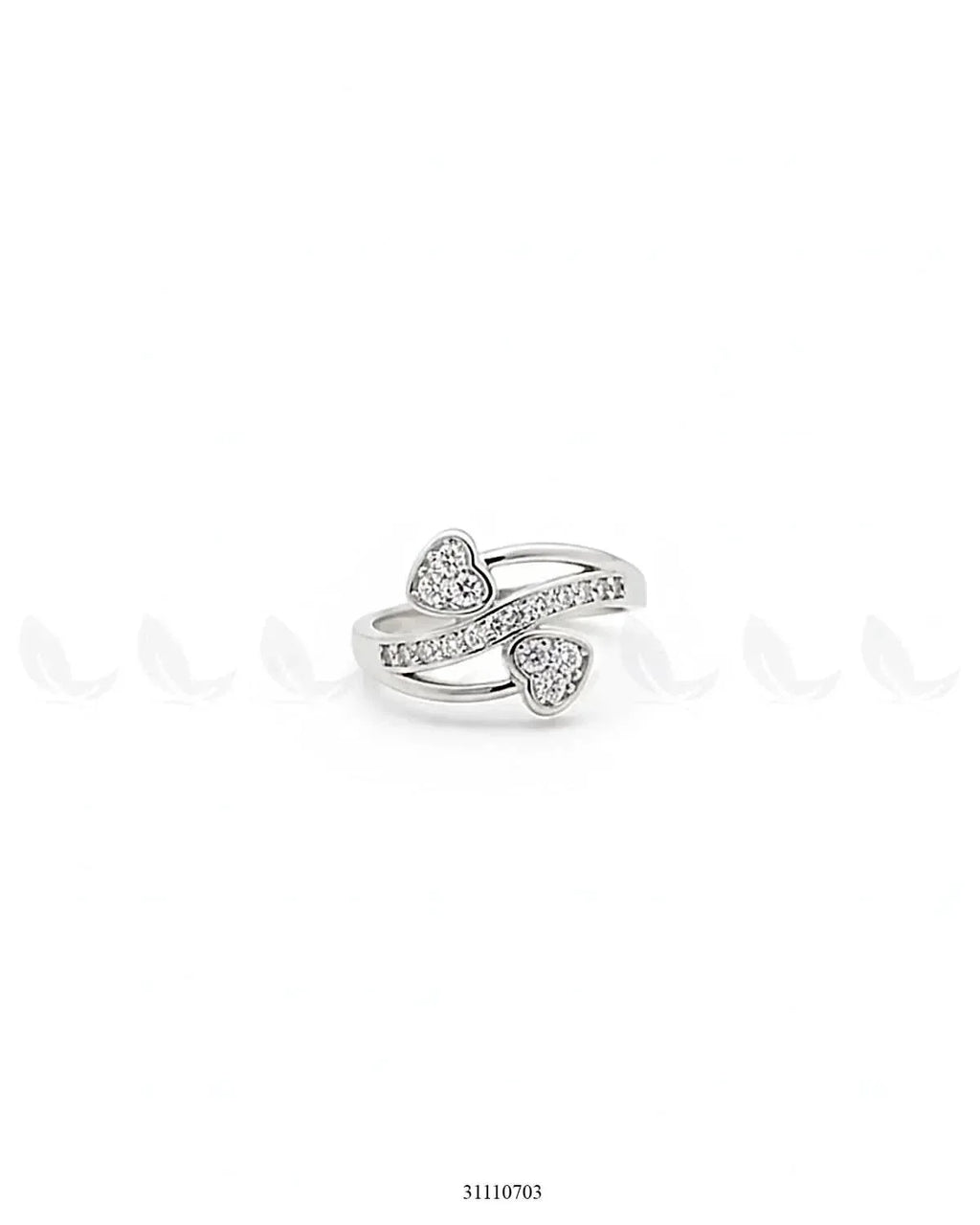 Amora Heart Ceystal Ring