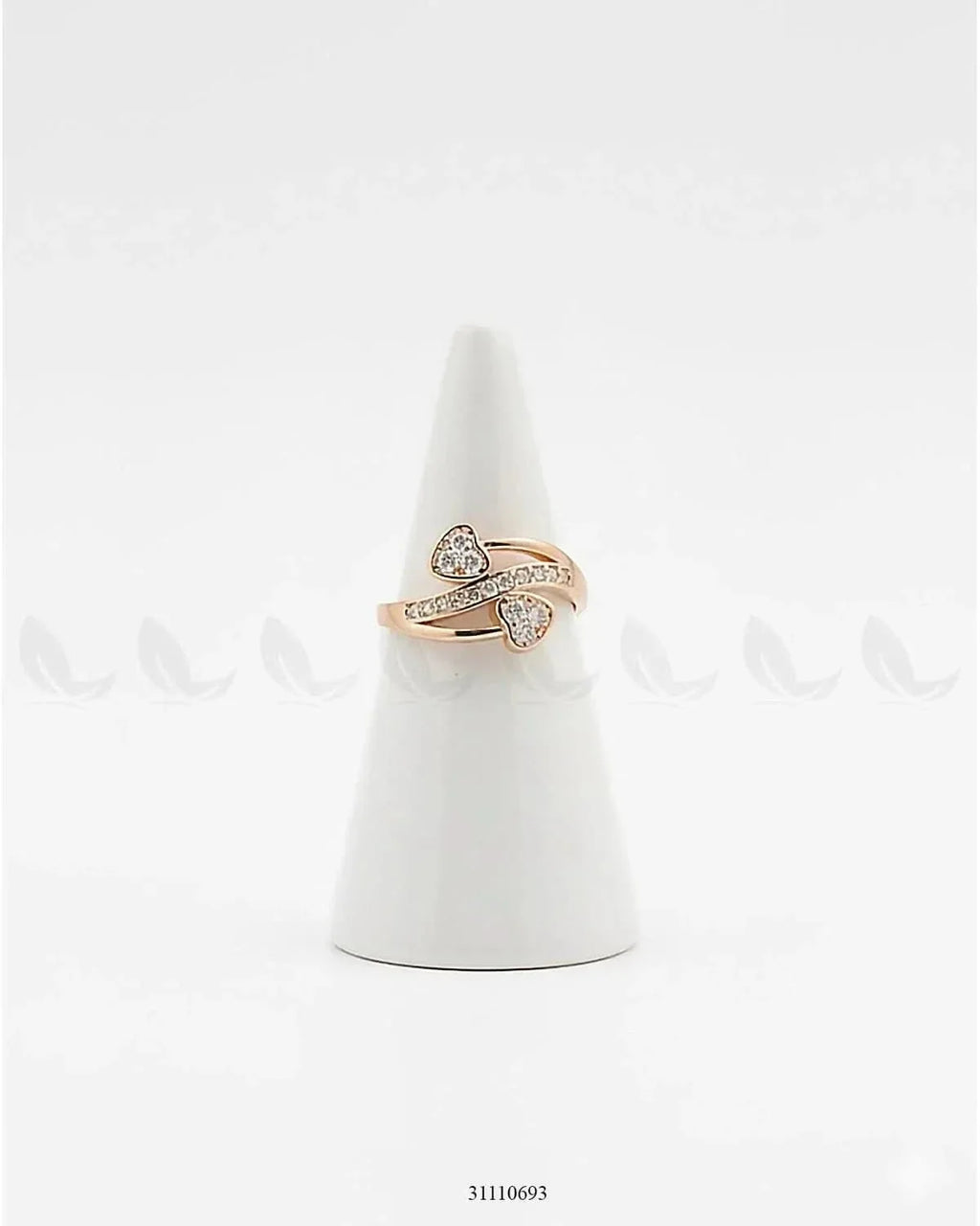 Amora Heart Ceystal Ring