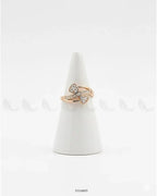 Amora Heart Ceystal Ring