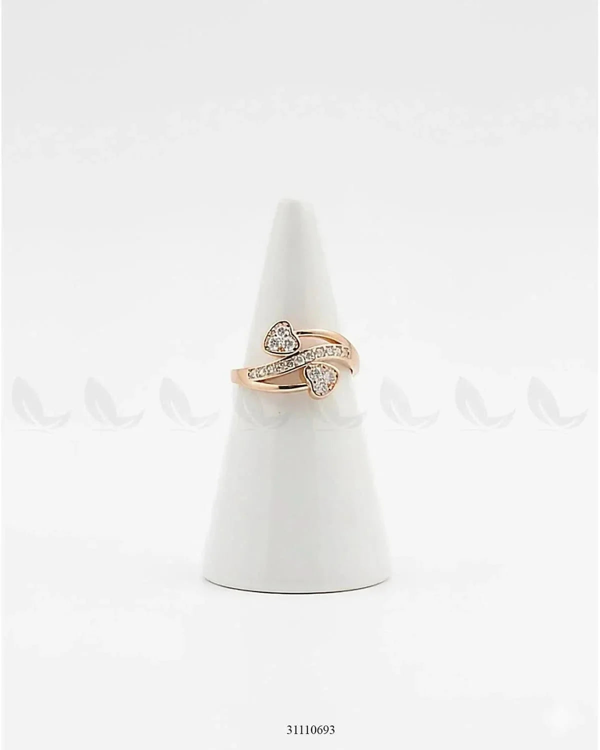 Amora Heart Ceystal Ring