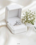 Amora Heart Ceystal Ring