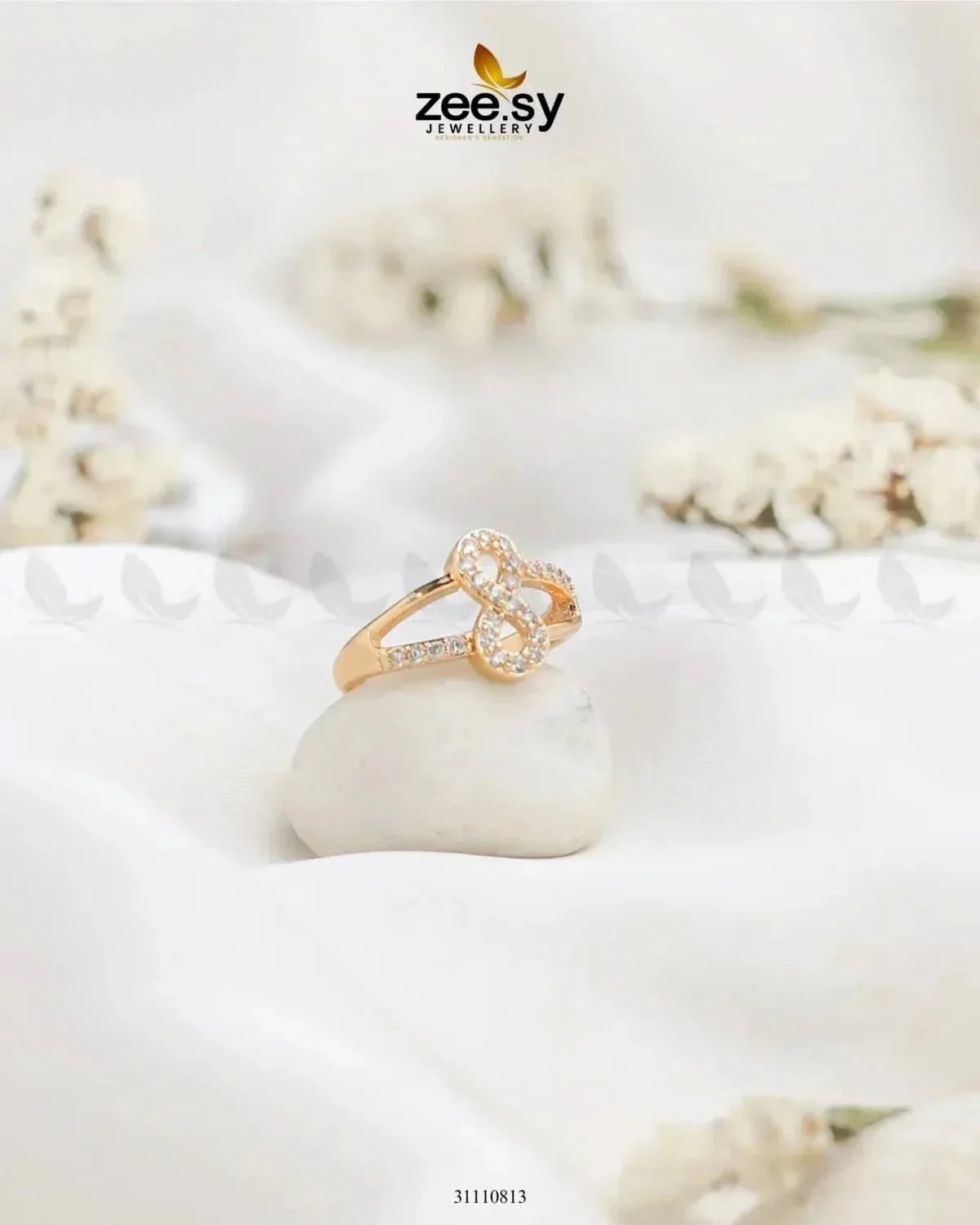 Averelle Infinity Pave Split Ring