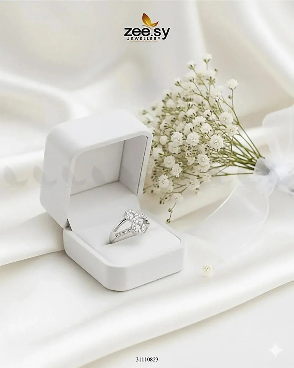 Averelle Infinity Pave Split Ring