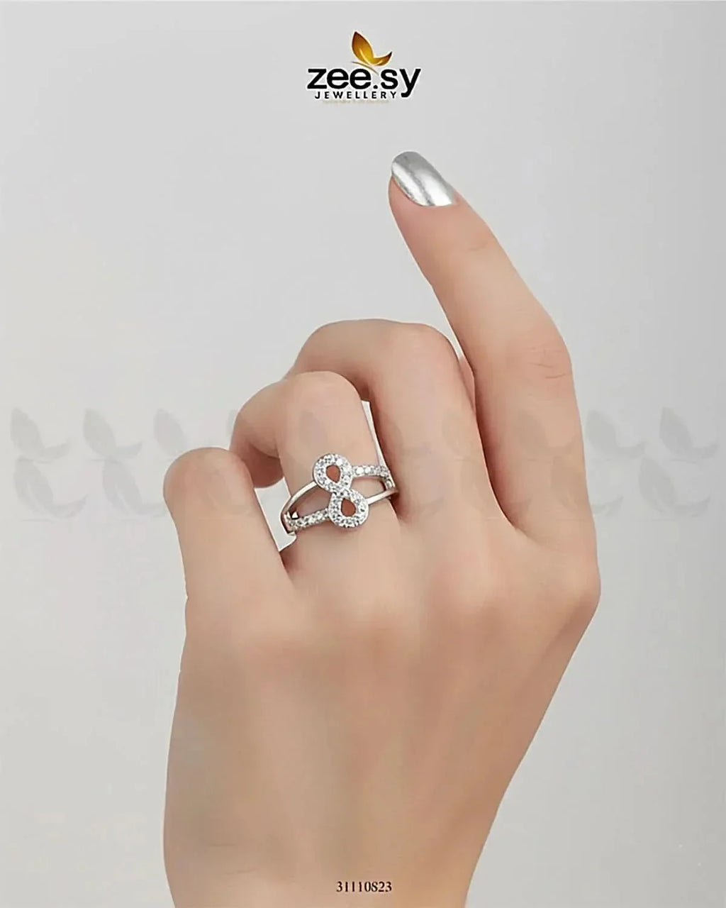 Averelle Infinity Pave Split Ring
