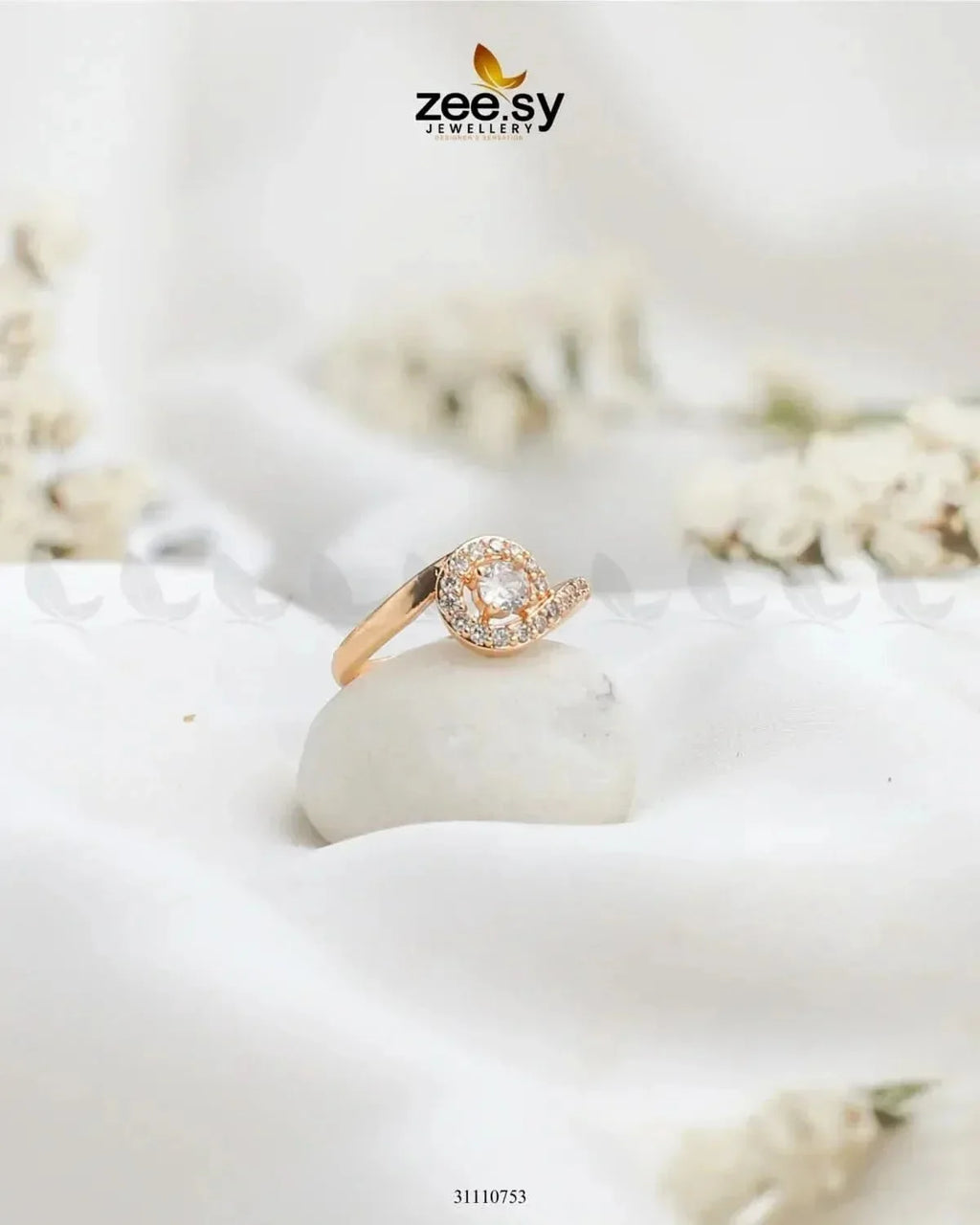 Elyora Eye Center Stone Ring
