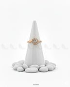 Elyora Eye Center Stone Ring