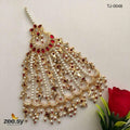 Peacock Gemstone Pearl Jhumar