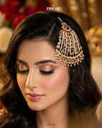 Peacock Gemstone Pearl Jhumar