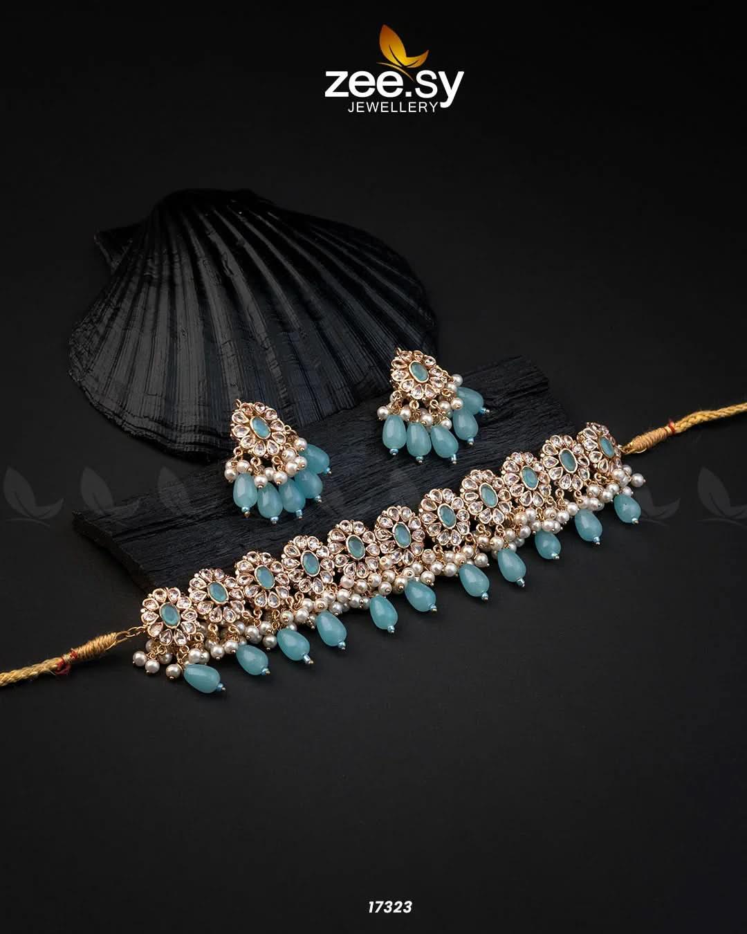 Blooming Flower Necklace Set