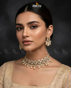 Blooming Flower Necklace Set
