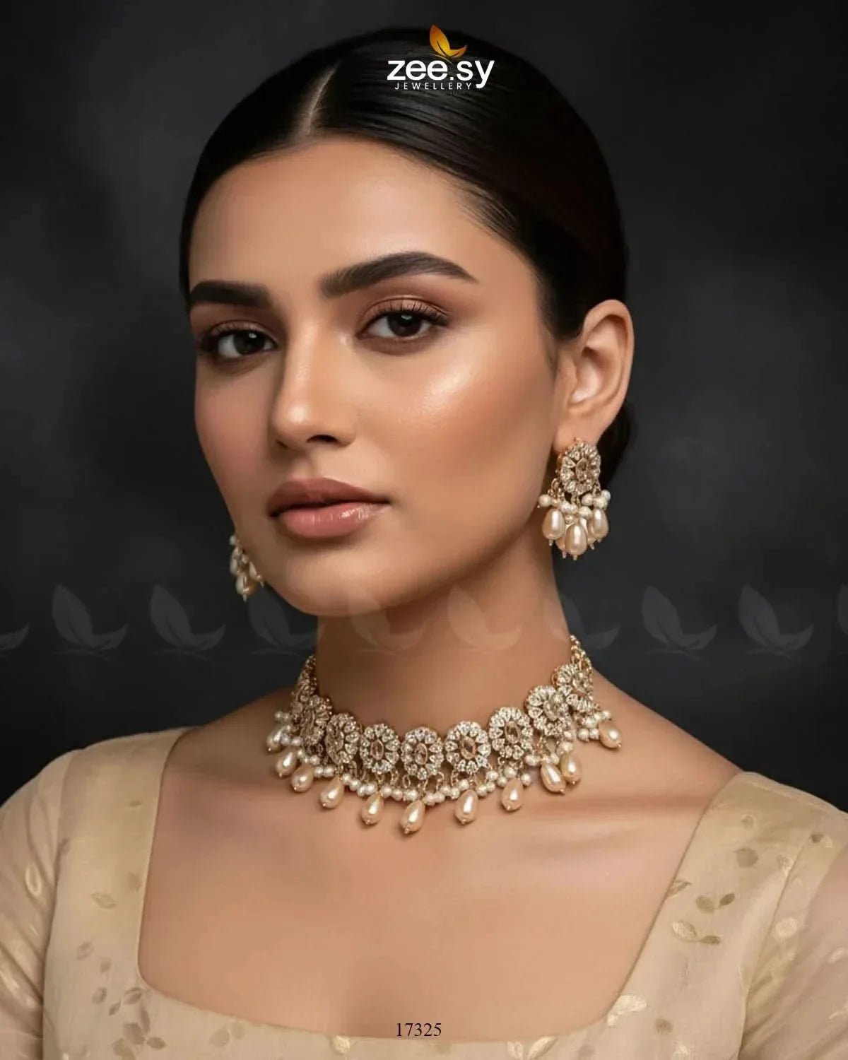 Blooming Flower Necklace Set