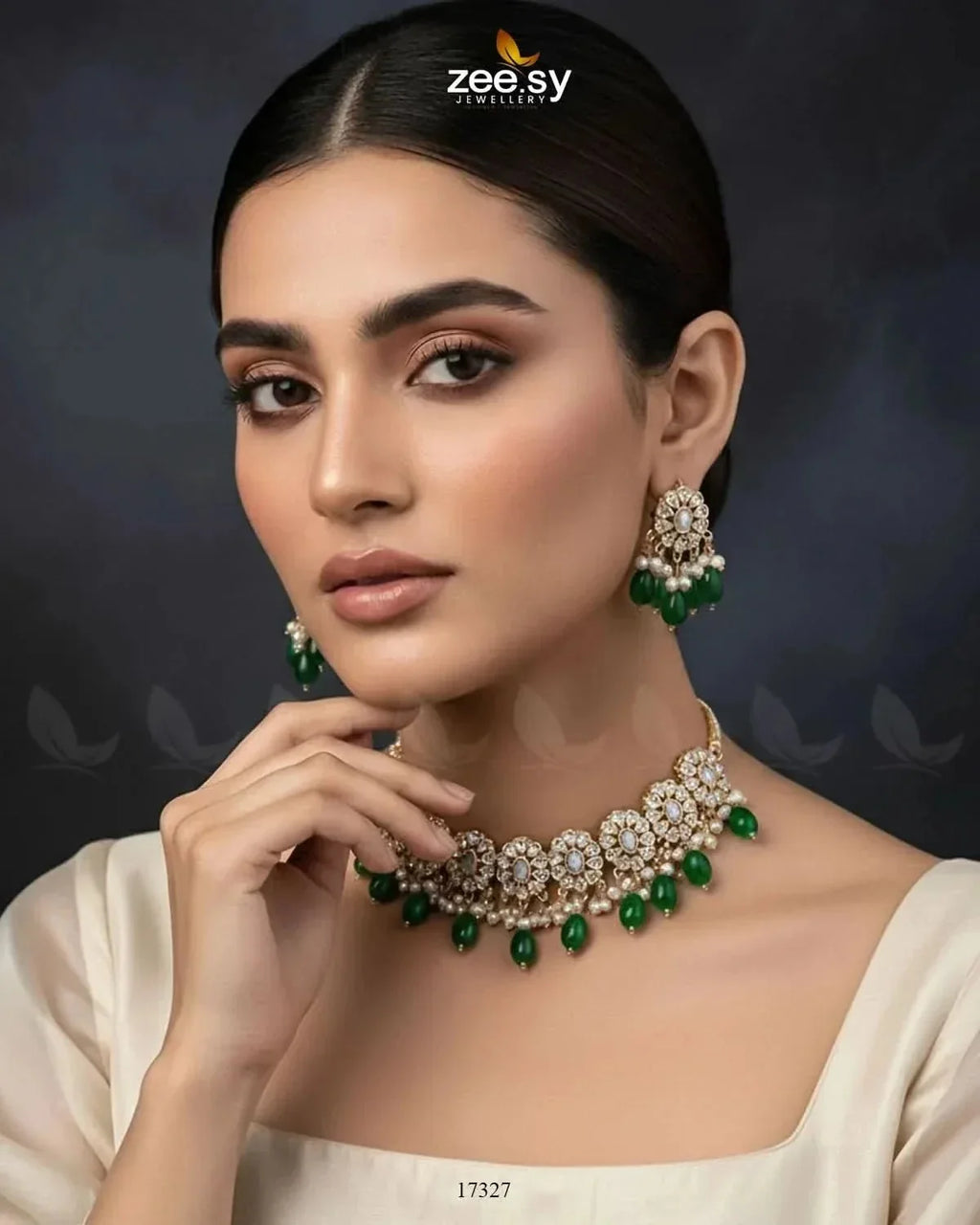Blooming Flower Necklace Set