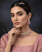 Blooming Flower Necklace Set