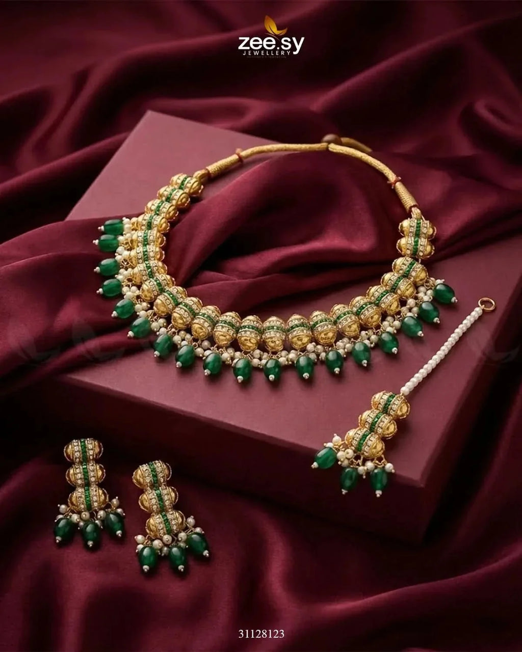 Shahi Pearl Drop Necklace Set