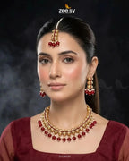 Shahi Pearl Drop Necklace Set