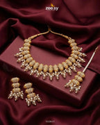 Shahi Pearl Drop Necklace Set