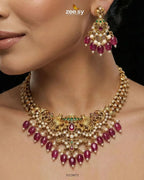 Sublime Bold Beads Necklace Set