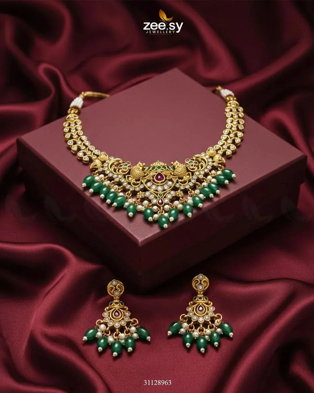 Sublime Bold Beads Necklace Set