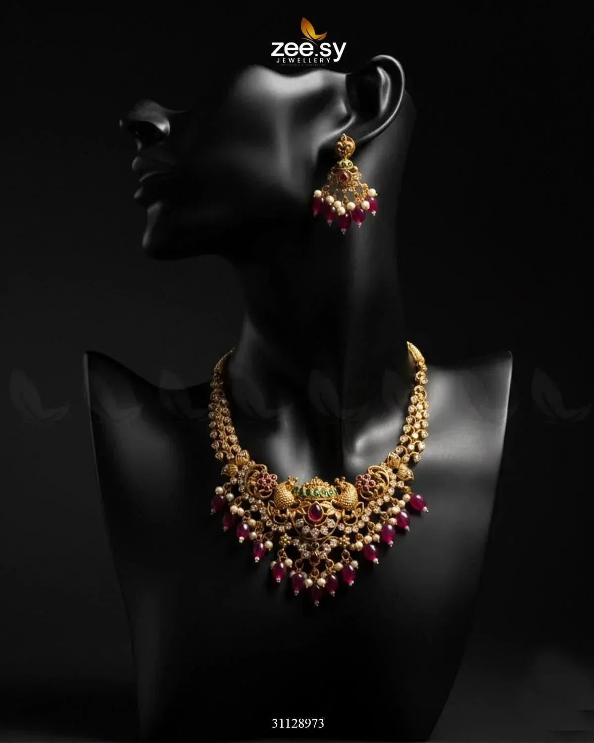 Sublime Bold Beads Necklace Set