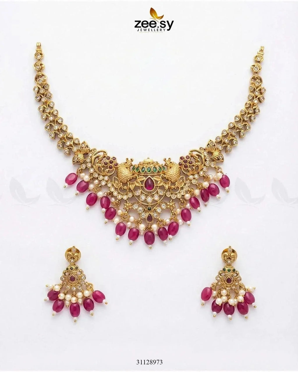 Sublime Bold Beads Necklace Set