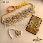 Dahlia Pearl Traditional Choker Set