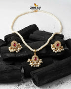 Estuary Petite Floral Necklace Set