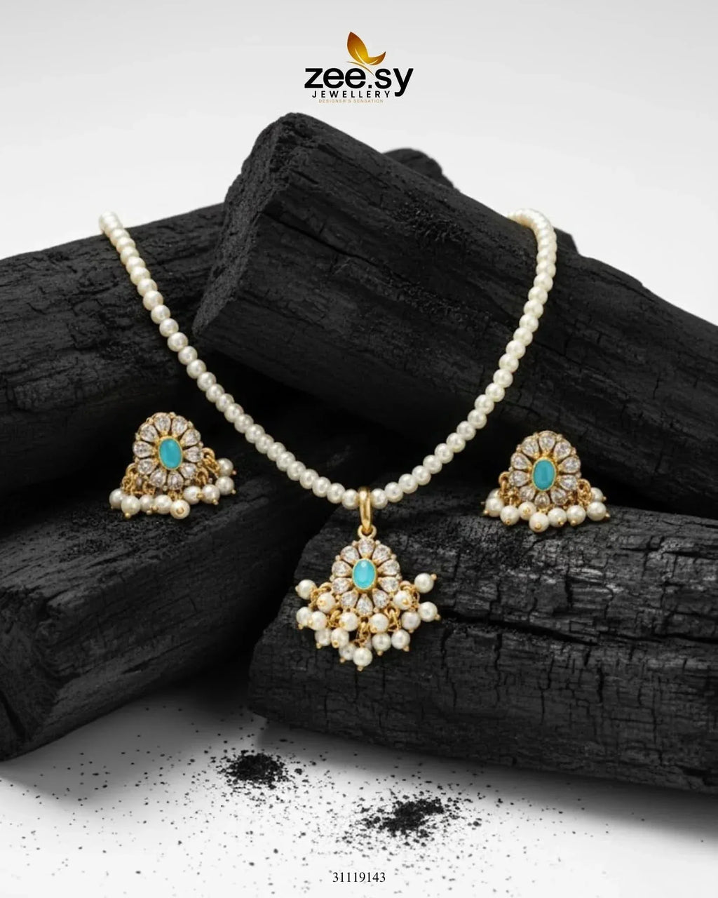 Estuary Petite Floral Necklace Set