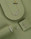 Orlaith Flat Edge Pendant Set