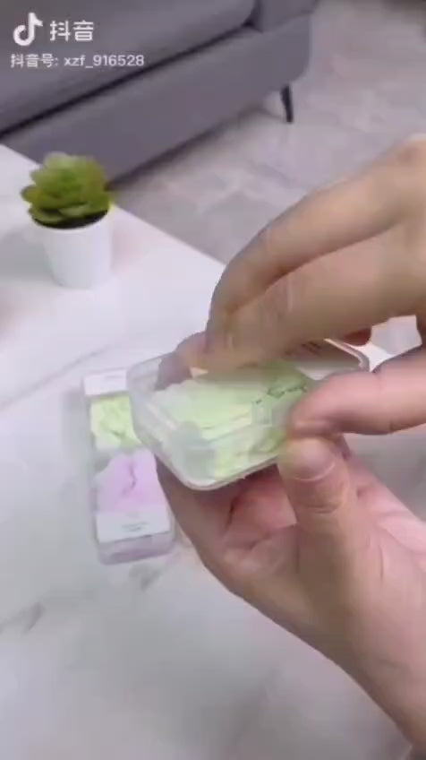 Box Soap Paper Disposable Bath Hand Washing Travel Foaming Scented Portable Mini Flower Soap Flakes Handwashing Soap