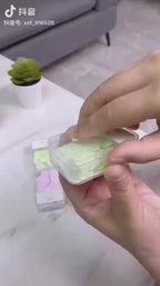 Box Soap Paper Disposable Bath Hand Washing Travel Foaming Scented Portable Mini Flower Soap Flakes Handwashing Soap
