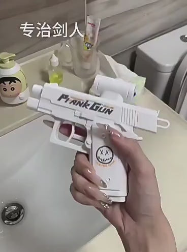 Prank Water gun Toy Handheld Manual Two-Way Water Gun Summer Mischievous Water Toy
