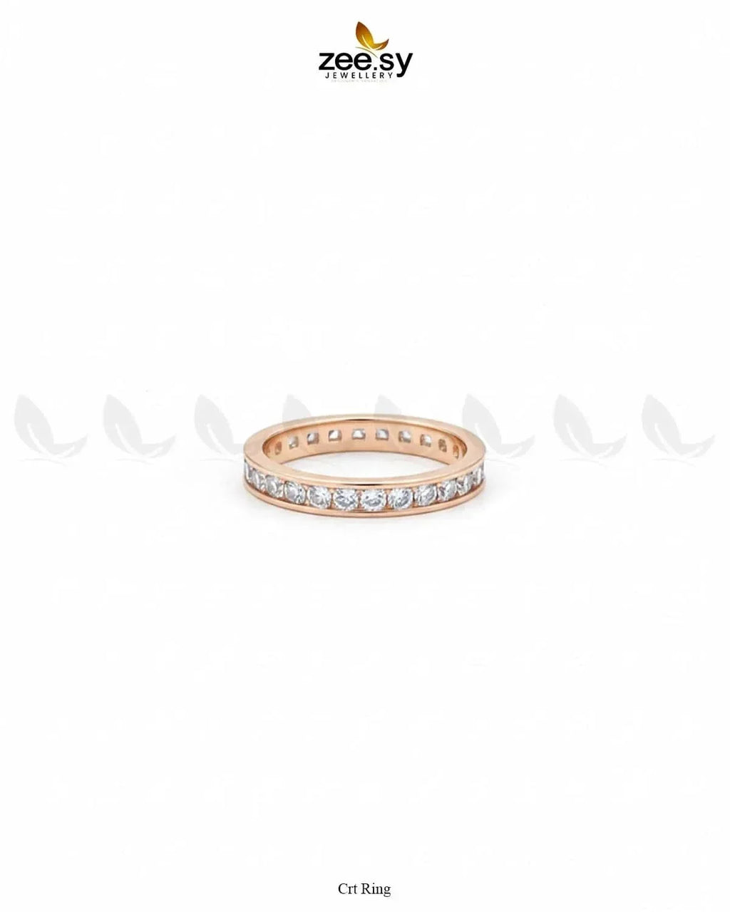 Modern Channel Set Eternity Ring
