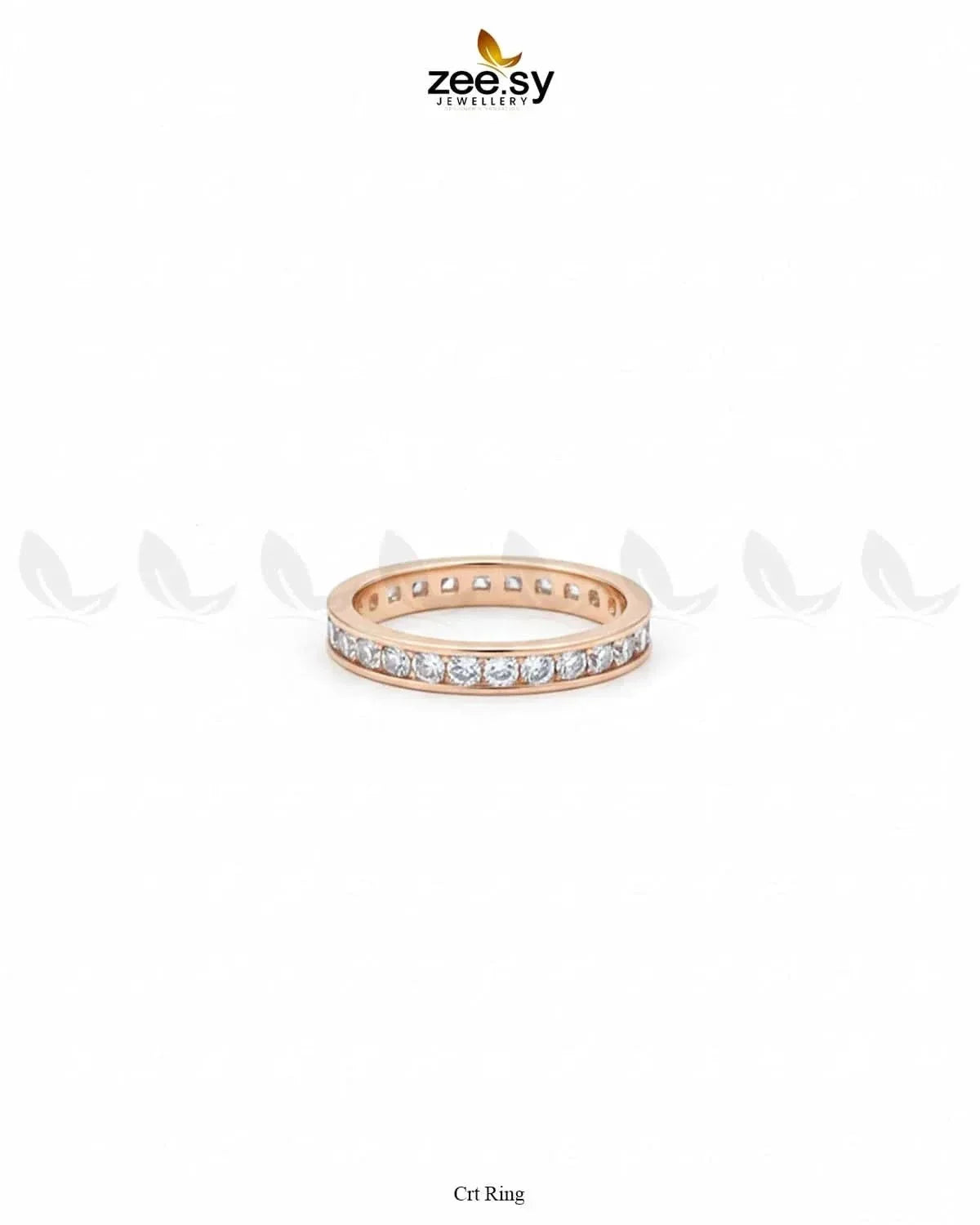 Modern Channel Set Eternity Ring