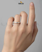 Modern Channel Set Eternity Ring