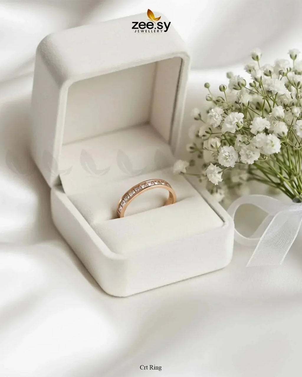 Modern Channel Set Eternity Ring