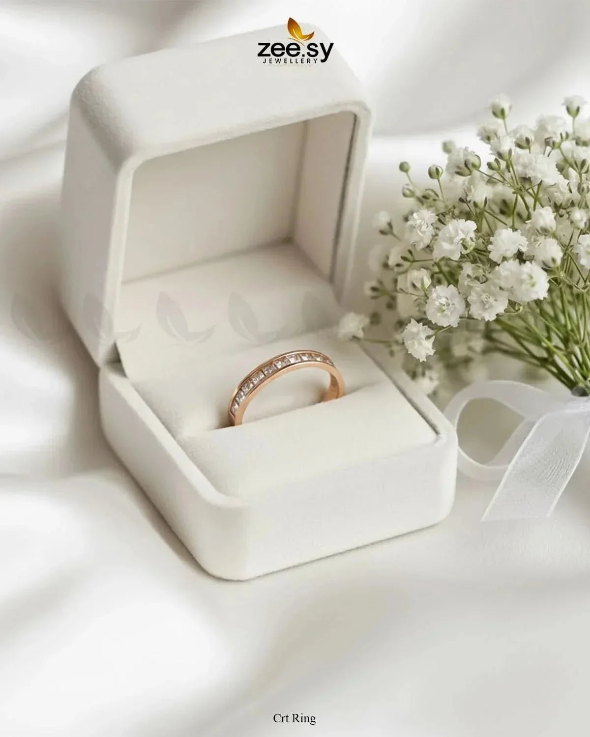 Modern Channel Set Eternity Ring