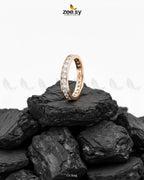 Modern Channel Set Eternity Ring