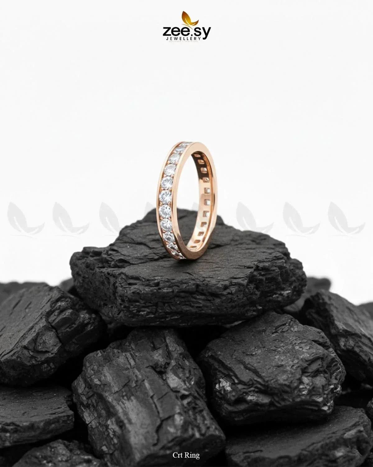 Modern Channel Set Eternity Ring
