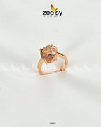 Sizzling Bold Stone Charming Ring
