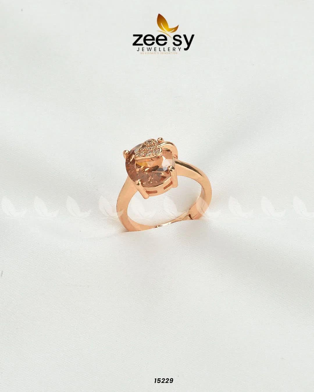Sizzling Bold Stone Charming Ring